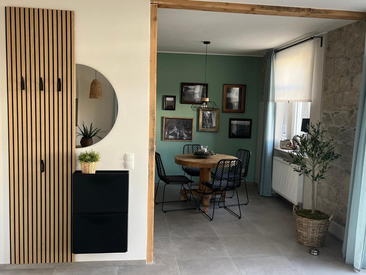 Ferienwohnung Basaltliebe 멘디흐 외부 사진
